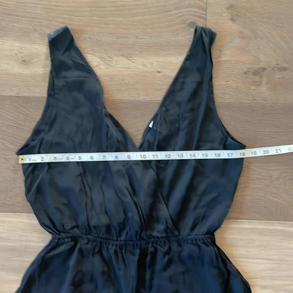Revolve Privacy Please Ganzel Plunge Neck Sleeveless Black Jumpsuit Size Medium - Picture 6 of 13